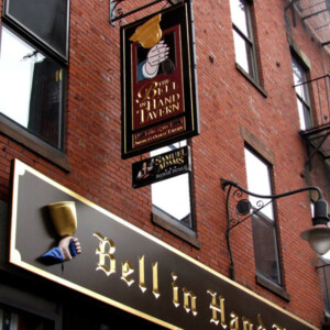 The Bell In Hand Tavern is considered one of the oldest continuously operating taverns in the US. Canon EOS Rebel T3i. The Bell In Hand Tavern is considered one of the oldest continuously operating taverns in the US. Canon EOS Rebel T3i.