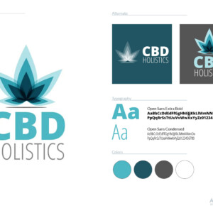 Simple logo for a retail store specializing in CBD and holistic healing practices. The logo takes inspiration from both the lotus flower – a symbol of beauty, purity, and enlightenment – and the cannabis leaf. The colors are cool and calming, while the overlay ombre effect gives a feeling of drawing one in. Simple logo for a retail store specializing in CBD and holistic healing practices. The logo takes inspiration from both the lotus flower – a symbol of beauty, purity, and enlightenment – and the cannabis leaf. The colors are cool and calming, while the overlay ombre effect gives a feeling of drawing one in.