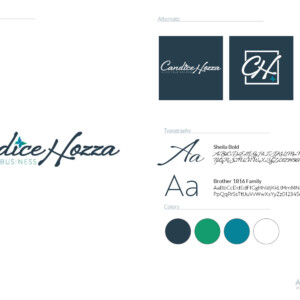 Candice Hozza, a life and business coach, was in search of a log that “felt like her.” She wanted a logo that looked like a signature with some sort of butterfly icon or element. Additionally, she was very intrigued with having an icon monogram logo that she could use in social media. Candice Hozza, a life and business coach, was in search of a log that “felt like her.” She wanted a logo that looked like a signature with some sort of butterfly icon or element. Additionally, she was very intrigued with having an icon monogram logo that she could use in social media.