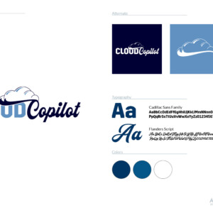 In the early days of cloud storage tech, Cloud Copilot reached out for a logo that was fun and inspired by aviation and sports. Taking inspiration from aviation history, the tails on the top of the C are meant to feel like a pilot’s scarf floating in the wind. The integrated cloud icon is easily transformed into a secondary mark, lending brand placement extension. In the early days of cloud storage tech, Cloud Copilot reached out for a logo that was fun and inspired by aviation and sports. Taking inspiration from aviation history, the tails on the top of the C are meant to feel like a pilot’s scarf floating in the wind. The integrated cloud icon is easily transformed into a secondary mark, lending brand placement extension.