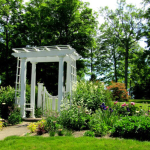 Arbor and gate over a walking path at Dawes Arboretum. Canon EOS Rebel T3i. Arbor and gate over a walking path at Dawes Arboretum. Canon EOS Rebel T3i.