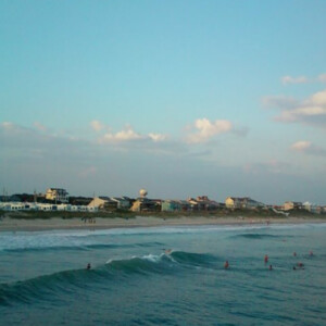 Surfers from Atlantic Beach pier on Emerald Isle, NC. Canon PowerShot SX150 IS. Surfers from Atlantic Beach pier on Emerald Isle, NC. Canon PowerShot SX150 IS.