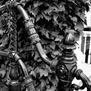 Ornate stair railing in Frederick, MD. Canon Rebel T3i. Ornate stair railing in Frederick, MD. Canon Rebel T3i.