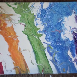 Acrylic Paint Pouring