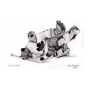 Ink and graphite on paper. Cujo
