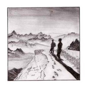 Graphite on paper. Climb High