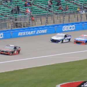 A lifelong race fan, my dad had yet to see a legit NASCAR race. As a Christmas present to my dad after his heart attack and sort of an incentive to relearn to walk after his amputation, I got him tickets to a NASCAR race. We may have only made it 70 laps on a ridiculously cold, windy, and drizzly fall day in KS, but I unexpectedly had a good time. Canon EOS Rebel T3i. A lifelong race fan, my dad had yet to see a legit NASCAR race. As a Christmas present to my dad after his heart attack and sort of an incentive to relearn to walk after his amputation, I got him tickets to a NASCAR race. We may have only made it 70 laps on a ridiculously cold, windy, and drizzly fall day in KS, but I unexpectedly had a good time. Canon EOS Rebel T3i.
