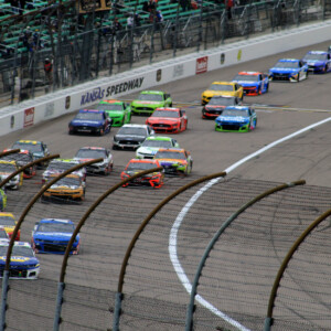 A lifelong race fan, my dad had yet to see a legit NASCAR race. As a Christmas present to my dad after his heart attack and sort of an incentive to relearn to walk after his amputation, I got him tickets to a NASCAR race. We may have only made it 70 laps on a ridiculously cold, windy, and drizzly fall day in KS, but I unexpectedly had a good time. Canon EOS Rebel T3i. A lifelong race fan, my dad had yet to see a legit NASCAR race. As a Christmas present to my dad after his heart attack and sort of an incentive to relearn to walk after his amputation, I got him tickets to a NASCAR race. We may have only made it 70 laps on a ridiculously cold, windy, and drizzly fall day in KS, but I unexpectedly had a good time. Canon EOS Rebel T3i.