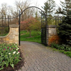 Front entrance gates to park. Canon EOS 850D. Front entrance gates to park. Canon EOS 850D.