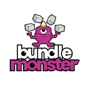 At the height of the loot box craze, Bundle Monster positioned themselves as a packaging and kitting company, aiming to assist loot box companies distribute their boxes. The request was pretty specific, wanting something on the lines of Monster’s Inc. juggling boxes. To keep the logo unique and memorable while providing ultimate flexibility of use, I integrated monster eyes into the wordmark, allowing for recognition in lock up, the character on its own, or wordmark on its own. At the height of the loot box craze, Bundle Monster positioned themselves as a packaging and kitting company, aiming to assist loot box companies distribute their boxes. The request was pretty specific, wanting something on the lines of Monster’s Inc. juggling boxes. To keep the logo unique and memorable while providing ultimate flexibility of use, I integrated monster eyes into the wordmark, allowing for recognition in lock up, the character on its own, or wordmark on its own.