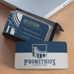 Business cards and other business collateral. Business cards and other business collateral.