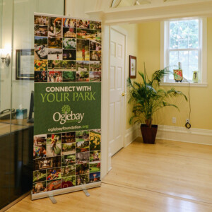 Oglebay Foundation pull-up banner as part of the Connect campaign. Oglebay Foundation pull-up banner as part of the Connect campaign.