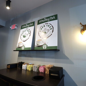 Posters originally in the cafe, and can be found throughout the park buildings. Posters originally in the cafe, and can be found throughout the park buildings.