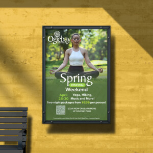 Spring Renewal Weekend poster Spring Renewal Weekend poster
