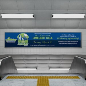 Digital billboard featured in public transit hubs near Philadelphia Digital billboard featured in public transit hubs near Philadelphia