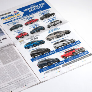 Newspaper print ad for North Star Chevrolet. Newspaper print ad for North Star Chevrolet.