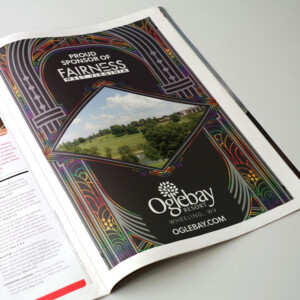 Full page magazine ad for Oglebay Park Resort. Full page magazine ad for Oglebay Park Resort.