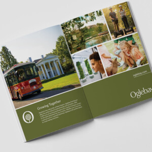 Double page spread ad for Oglebay Park Resort Double page spread ad for Oglebay Park Resort