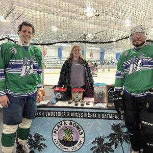 Mallards showcasing their alternate M jerseys. Mallards showcasing their alternate M jerseys.