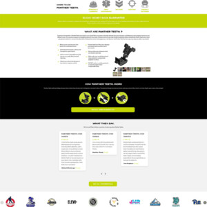 Panther Teeth for Boots Panther Teeth for Boots