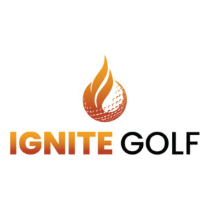 Ignite Golf, company featuring professional golf coaches and golf simulators, wanted a logo that conveyed fire, was bold and bright, and cross functional. The log features a gradient flame surrounding and pulling up off a subtle golf ball texture.. The two-tone, double weight wordmark works independently or in lock-up with the icon. Ignite Golf, company featuring professional golf coaches and golf simulators, wanted a logo that conveyed fire, was bold and bright, and cross functional. The log features a gradient flame surrounding and pulling up off a subtle golf ball texture.. The two-tone, double weight wordmark works independently or in lock-up with the icon.