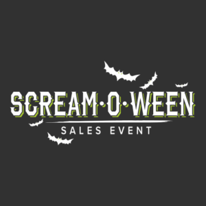 Halloween themed sales event logo. Halloween themed sales event logo.