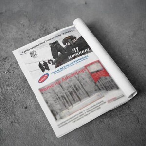 Magazine print ad for a local publication or sponsor book for a local sports team. this ad received attention from Warrior. It was eventually recreated by their corporate design team and featured in national ads. Magazine print ad for a local publication or sponsor book for a local sports team. this ad received attention from Warrior. It was eventually recreated by their corporate design team and featured in national ads.