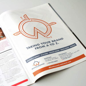 Magazine print ad for Wheelhouse Creative featured in the playbook for Captitol Theatre's Broadway Tour series each year. This interactive ad helps you pass the time before the curtain draws while making the brand memorable. Magazine print ad for Wheelhouse Creative featured in the playbook for Captitol Theatre's Broadway Tour series each year. This interactive ad helps you pass the time before the curtain draws while making the brand memorable.