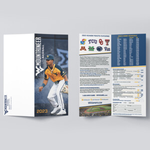 Bi-fold direct mail brochure soliciting season ticket holders. Bi-fold direct mail brochure soliciting season ticket holders.