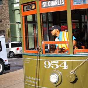 St. Charles St. trolley car to the Garden District. Canon EOS T3i. St. Charles St. trolley car to the Garden District. Canon EOS T3i.