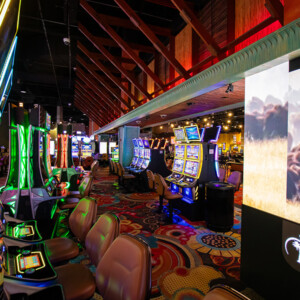 As a photographer for Wheelhouse Creative, I was tasked with taking photos for our casino clients (with casino approval!). Shooting in a space like this is tricky as the dark environment contrasts to the bright lights on the machines. Additionally, legal parameters for shooting in this environment must be strictly followed.
<br><br>
TECH: Canon EOS 850D 18-55mm and 70-300mm lenses. As a photographer for Wheelhouse Creative, I was tasked with taking photos for our casino clients (with casino approval!). Shooting in a space like this is tricky as the dark environment contrasts to the bright lights on the machines. Additionally, legal parameters for shooting in this environment must be strictly followed. <br><br> TECH: Canon EOS 850D 18-55mm and 70-300mm lenses.