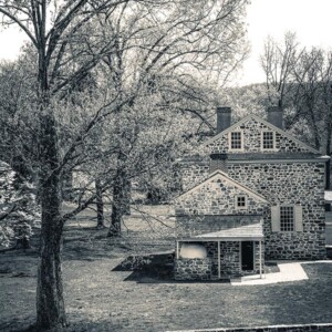 The Isaac Potts house, known today as Washington's Headquarters at Valley Forge National Battlefield. The Isaac Potts house, known today as Washington's Headquarters at Valley Forge National Battlefield.