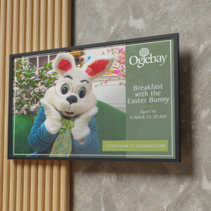 Static display screens for events and promotions, playing in rotation throughout the property. Static display screens for events and promotions, playing in rotation throughout the property.