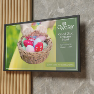 Static display screens for events and promotions, playing in rotation throughout the property. Static display screens for events and promotions, playing in rotation throughout the property.