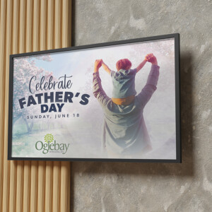 Static display screens for events and promotions, playing in rotation throughout the property. Static display screens for events and promotions, playing in rotation throughout the property.