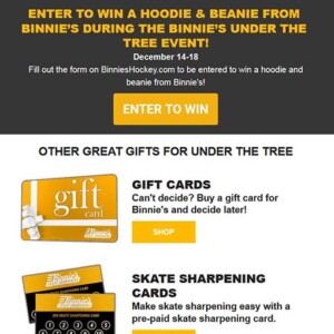 Email marketing piece for sales event. Email marketing piece for sales event.