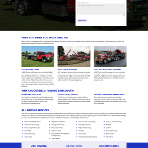 Bill's Towing - Towing Service Bill's Towing - Towing Service
