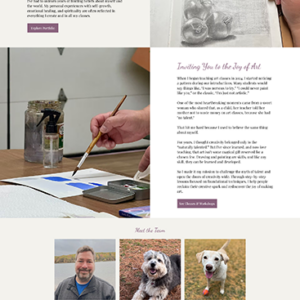 Updated the about page to be segmented into digestible copy sections, providing better interaction and user mapping. Stellaris Creative Studio - About. Updated the about page to be segmented into digestible copy sections, providing better interaction and user mapping.