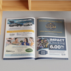 Souvenir guidebook for the 2025 West Virginia State High School Hockey Tournament.