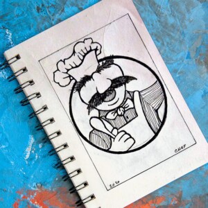 When I saw the prompt Chef, I immediately knew I had to draw the best chef around! *Disclaimer, since the Muppets are owned by Disney: I do not own this nor is it for sale. It is presented under the Fair Use Doctrine of the U.S. Copyright Act. Inktober 2020 - Day 22: Chef. When I saw the prompt Chef, I immediately knew I had to draw the best chef around!