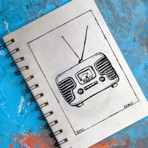Retro inspired radio. They just don't make things like the used to, where there was function in art. Inktober 2020 - Day 4: Radio. Retro inspired radio. They just don't make things like the used to, where there was function in art.