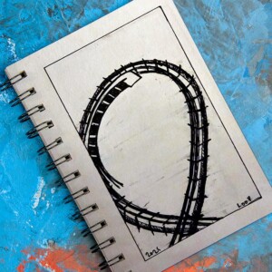 My favorite part of my favorite rollercoaster growing up was the loop. Long live the Corkscrew! Inktober 2021 -Day 19: Loop. My favorite part of my favorite rollercoaster growing up was the loop. Long live the Corkscrew!